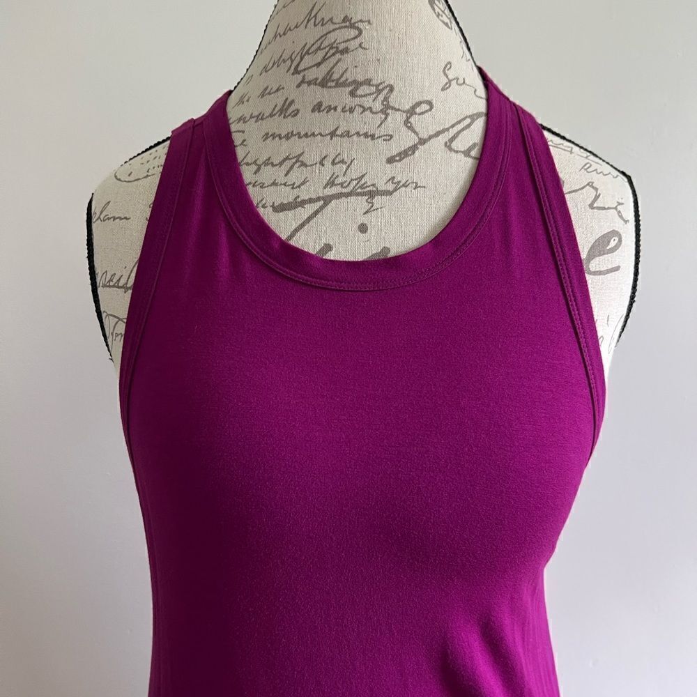 Magenta Swing Dress - Picture 3 of 5